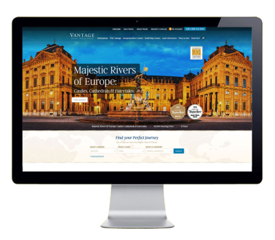 Vantage Travel Website