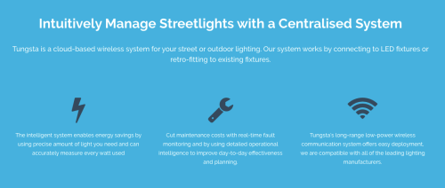 Tungsta - Intelligent Street Lighting