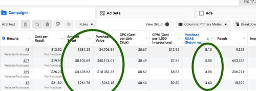 Peace of Stage - 5.2x ROAS Ecommerce Every Month