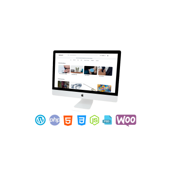 Custom e-commerce website for a new business