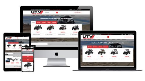UTV Parts eCommerce Store Design
