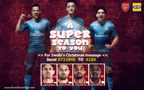 MTN/Arsenal FC Caller Ringback Tune Download Campaign