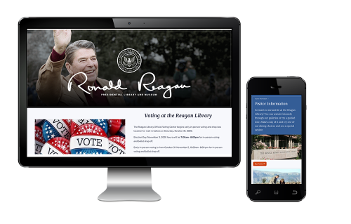 NARA Ronald Reagan Presidential Library & Museum: Redevelopment