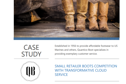 Small Retailer Boots Competition With Transformative Cloud Services