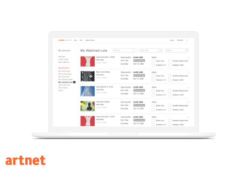 Digital transformation of world's leading art market platform