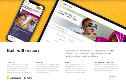 Sighsavers - Built with vision
