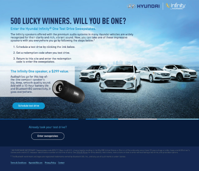 Online Contest for Hyundai