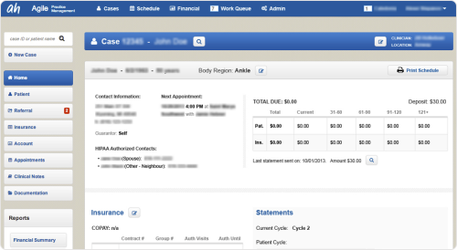 SaaS - Healthcare Practice Management - Electronic Medical Records