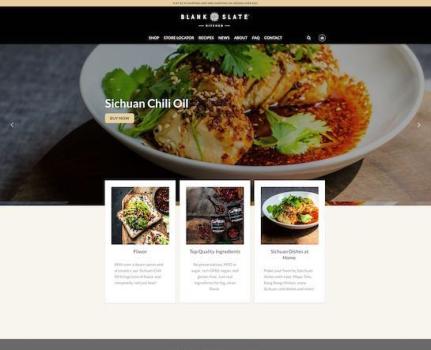 Blank Slate Kitchen - WooCommerce Store Design