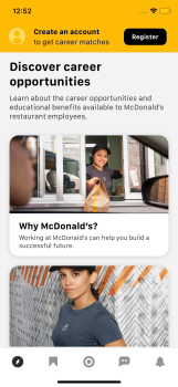 McDonald’s employees app