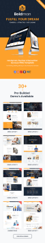 Boldman - Handyman, Renovation Services WordPress Theme for Business, Plumbing, Electrician, Home Repair & Maintenance & Construction Handyman Website