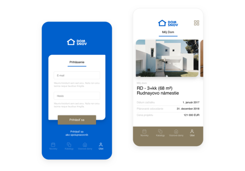 IS and mobile app for construction company BAU Holding