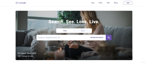 Real estate web and mobile application for iOS