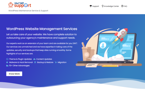 WP Security & Maintenance System