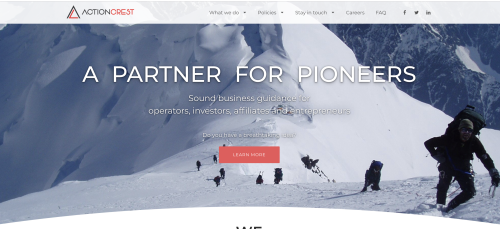 Corporate website