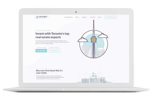Connect.ca | Real Estate Lead Gen Website