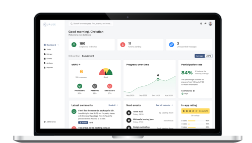 Qualee - Employee onboarding and engagement platform