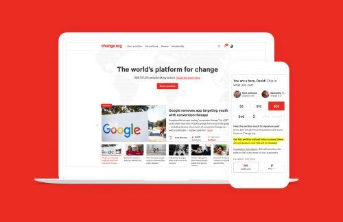 Change.org Product Support