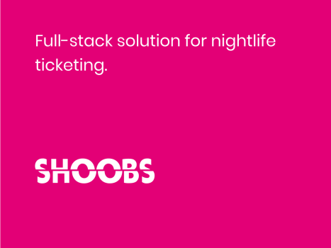Full-stack solution for nightlife ticketing.
