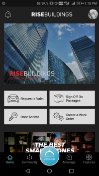 Rise Buildings Web and Mobile Applications Development