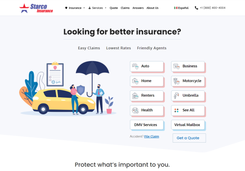 Redesign Insurance Website for User Experience (UX)