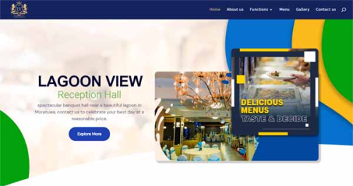 Reception Hall website