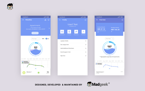 Water Monitoring IOT Mobile App