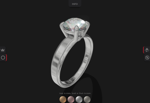 Cinematic 3D interactive  product module