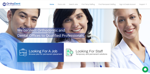 We connect Orthodontic and Dental Offices to Qualified Professionals.
