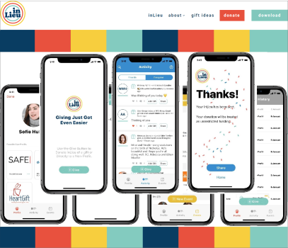 inLieu - Social Donation iOS/Android App
