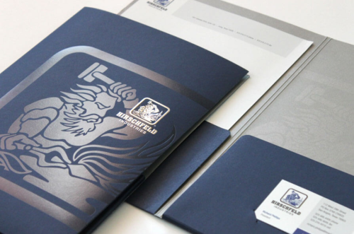 Branding work for Hirschfeld Industries