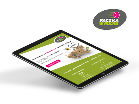 Communication and design delivery Paczka w RUCHu