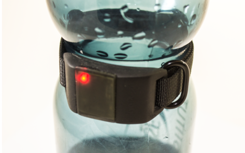 Hydrapulse smart water bottle