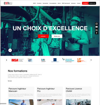 ESSTI Website Relifting