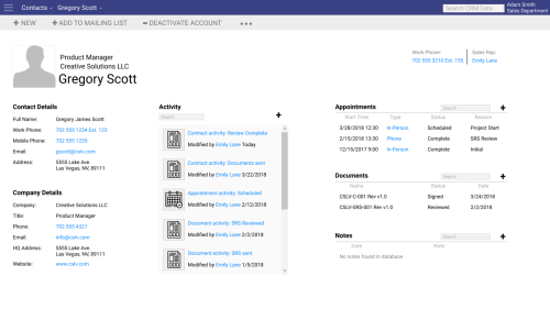 CRM Integration