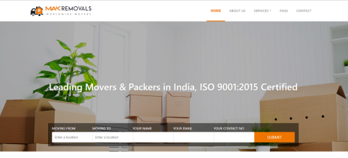 Web Development for Moving Company