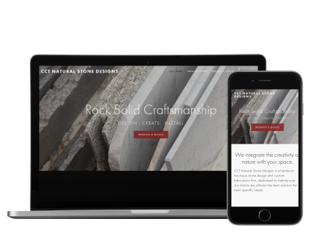 CCT Stone Website Design + Digital Marketing