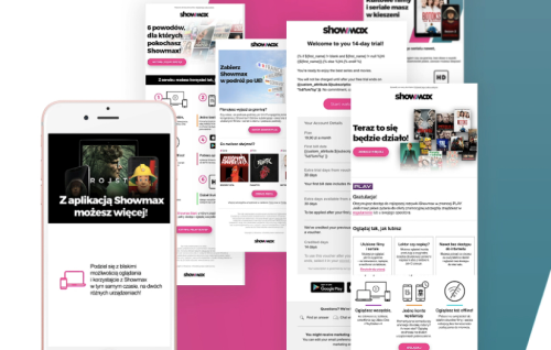 Showmax Poland marketing communications