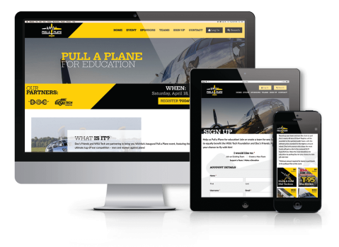 Custom Fundraiser Website