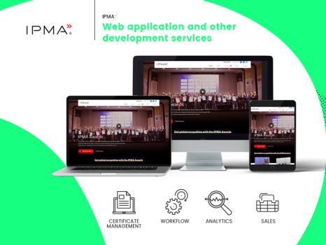 IPMA: web application and other development services