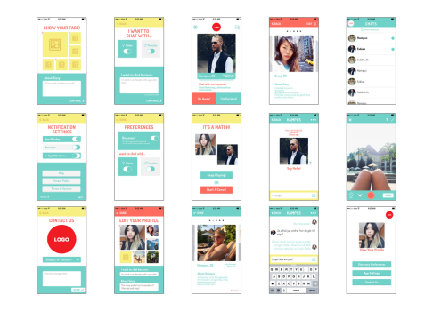 iOS Mobile App Design Concept
