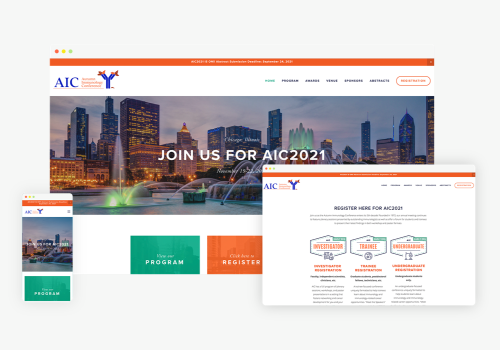 Annual Conference Website Design & Development, Digital Strategy