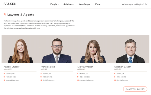 Fasken - Digital-centric Brand