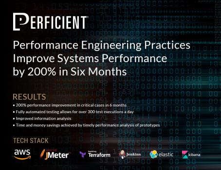 Performance Engineering Practices Improve Systems Performance by 200% in 6 Months
