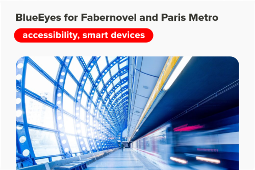 BlueEyes for Fabernovel and Paris Metro