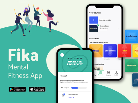 Fika: emotional fitness app