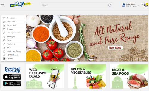 Digital Marketing and BPO services for Metro Cash & Carry