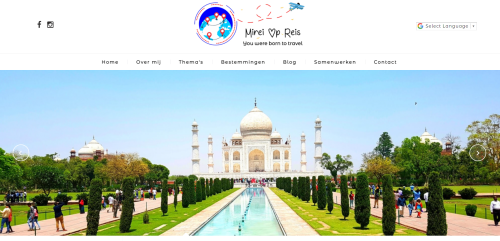 Travel Blogger Website