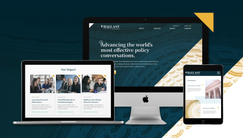 Ballast Research (Website Redesign and Development)