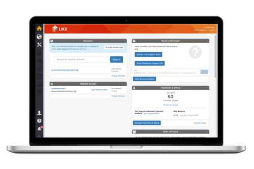 UK2. Sales & service management system